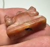 Picture of ANCIENT EGYPT. NEW KINGDOM  STONE  DOUBLE AMULET OF AN APIS BULL. 1400 - 1200 B.C