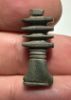 Picture of ANCIENT EGYPT. STONE DJED PILLAR AMULET. NEW KINGDOM. 1250 B.C