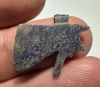 Picture of  ANCIENT EGYPT. STONE  EYE OF HORUS AMULET. 1250 B.C.  NEW KINGDOM