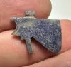 Picture of  ANCIENT EGYPT. STONE  EYE OF HORUS AMULET. 1250 B.C.  NEW KINGDOM
