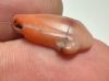 Picture of ANCIENT EGYPT. NEW KINGDOM CARNELIAN LOTUS FLOWER. 1250 B.C