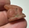 Picture of ANCIENT EGYPT -  BEAUTIFUL  CARNELIAN AMULET OF A HARE . NEW KINGDOM .1250 B.C. 