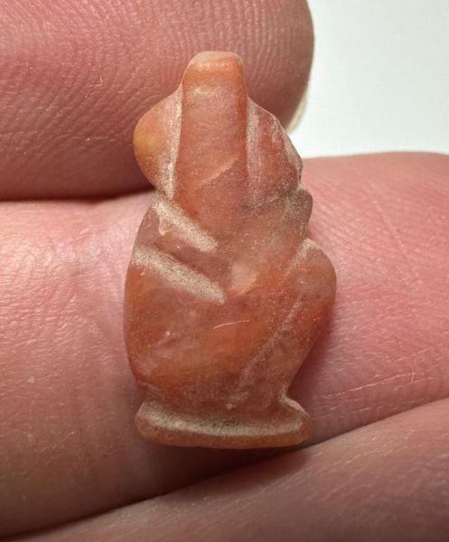 Picture of ANCIENT EGYPT. NEW KINGDOM  STONE  AMULET OF A PRINCE?. 1400 - 1200 B.C
