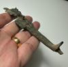 Picture of ANCIENT EGYPT. NICE BRONZE STATUE OF OSIRIS. 600 - 300 B.C