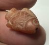 Picture of ANCIENT EGYPT. NEW KINGDOM  STONE TILAPIA FISH AMULET. 1400 - 1200 B.C