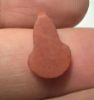 Picture of ANCIENT EGYPT. NEW KINGDOM CARNELIAN LOTUS FLOWER. 1250 B.C