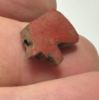 Picture of   ANCIENT EGYPT. RED JASPER  EYE OF HORUS AMULET. 1250 B.C  NEW KINGDOM