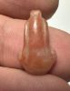Picture of ANCIENT EGYPT. NEW KINGDOM CARNELIAN LOTUS FLOWER. 1250 B.C