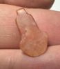 Picture of ANCIENT EGYPT. NEW KINGDOM CARNELIAN LOTUS FLOWER. 1250 B.C