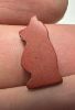 Picture of ANCIENT EGYPT.  NEW KINGDOM RED JASPER STONE BABOON AMULET. 1250 B.C