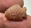 Picture of ANCIENT EGYPT. NEW KINGDOM  STONE TILAPIA FISH AMULET. 1400 - 1200 B.C