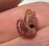 Picture of ANCIENT EGYPT, NEW KINGDOM TINY CARNELIAN STONE CAT AMULET. 1400 B.C