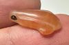 Picture of ANCIENT EGYPT. NEW KINGDOM CARNELIAN LOTUS FLOWER. 1250 B.C