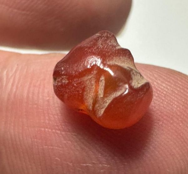 Picture of ANCIENT EGYPT. NEW KINGDOM  STONE LION'S HEAD AMULET. 1400 - 1200 B.C