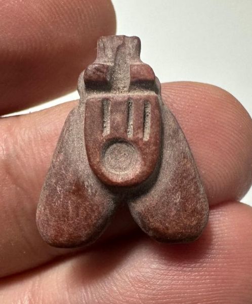 Picture of ANCIENT EGYPT. NEW KINGDOM STONE FLY AMULET. 1400 B.C