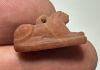 Picture of ANCIENT EGYPT. NEW KINGDOM CARNELIAN STONE AMULET OF A LION .  1400 - 1100 B.C