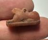 Picture of ANCIENT EGYPT. NEW KINGDOM CARNELIAN STONE AMULET OF A LION .  1400 - 1100 B.C