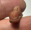 Picture of ANCIENT EGYPT. NEW KINGDOM CARNELIAN STONE AMULET OF A LION .  1400 - 1100 B.C