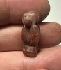 Picture of ANCIENT EGYPT, NEW KINGDOM CARNELIAN DOUBLE SIDED BABOON  AMULET. 1400 B.C