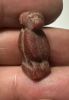 Picture of ANCIENT EGYPT, NEW KINGDOM CARNELIAN DOUBLE SIDED BABOON  AMULET. 1400 B.C
