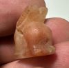 Picture of ANCIENT EGYPT -  BEAUTIFUL  CARNELIAN AMULET OF A HARE . NEW KINGDOM .1250 B.C. 