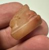 Picture of ANCIENT EGYPT -  BEAUTIFUL  CARNELIAN AMULET OF A HARE . NEW KINGDOM .1250 B.C. 