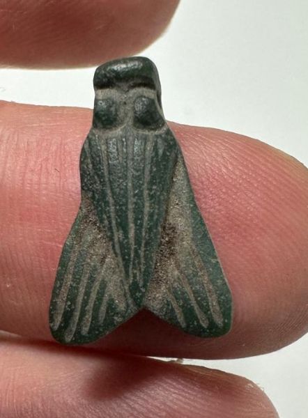 Picture of ANCIENT EGYPT, NEW KINGDOM STONE FLY AMULET. 1400 B.C