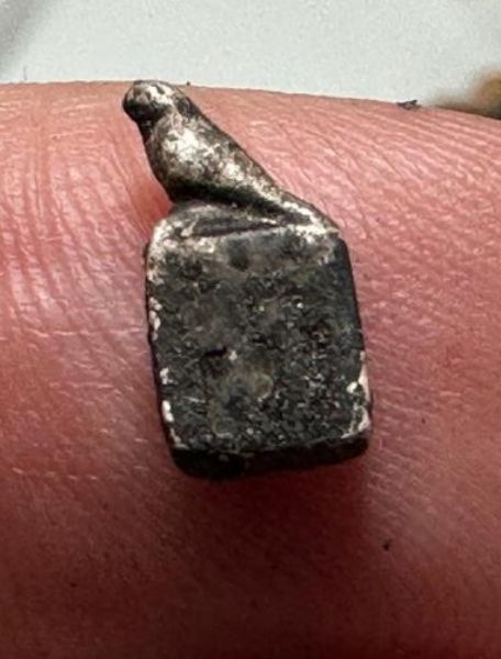 Picture of ANCIENT EGYPT. NEW KINGDOM  SILVER HORUS AMULET. 1250 B.C 