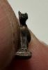 Picture of ANCIENT EGYPT. NEW KINGDOM TINY SILVER CAT AMULET (BASTET). 1400 - 1250 B.C