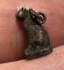 Picture of ANCIENT EGYPT. NEW KINGDOM ELECTRUM / SILVER CAT AMULET. 1250 B.C 