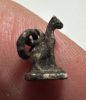 Picture of ANCIENT EGYPT. NEW KINGDOM TINY SILVER CAT AMULET (BASTET). 1400 - 1250 B.C