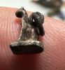 Picture of ANCIENT EGYPT. NEW KINGDOM TINY SILVER CAT AMULET (BASTET). 1400 - 1250 B.C