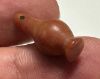 Picture of ANCIENT EGYPT. LARGE CARNELIAN POPPY SEED AMULET. 1250 B.C  NEW KINGDOM