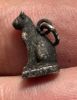 Picture of ANCIENT EGYPT. NEW KINGDOM ELECTRUM / SILVER CAT AMULET. 1250 B.C 
