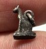 Picture of ANCIENT EGYPT. NEW KINGDOM TINY SILVER CAT AMULET (BASTET). 1400 - 1250 B.C