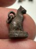 Picture of ANCIENT EGYPT. NEW KINGDOM ELECTRUM / SILVER CAT AMULET. 1250 B.C 