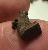 Picture of ANCIENT EGYPT. NEW KINGDOM ELECTRUM / SILVER CAT AMULET. 1250 B.C 