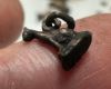 Picture of ANCIENT EGYPT. NEW KINGDOM TINY SILVER CAT AMULET (BASTET). 1400 - 1250 B.C