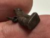 Picture of ANCIENT EGYPT. NEW KINGDOM ELECTRUM / SILVER CAT AMULET. 1250 B.C 