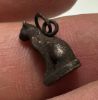 Picture of ANCIENT EGYPT. NEW KINGDOM ELECTRUM / SILVER CAT AMULET. 1250 B.C 