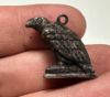 Picture of ANCIENT EGYPT , NEW KINGDOM ELECTRUM / SILVER VULTURE AMULET.  1250 B.C
