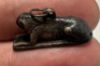 Picture of ANCIENT EGYPT. NEW KINGDOM SOLID SILVER RECLINING LION  AMULET. 1250 B.C 
