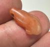 Picture of ANCIENT EGYPT. NEW KINGDOM CARNELIAN LOTUS FLOWER. 1250 B.C