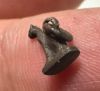 Picture of ANCIENT EGYPT. NEW KINGDOM TINY SILVER CAT AMULET (BASTET). 1400 - 1250 B.C
