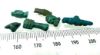 Picture of ANCIENT EGYPT, AMARNA FAIENCE AMULETS . LOT OF 6 . 1334 – 1325 BC .     1334 – 1325 BC . TIME OF KING TUTANKHAMUN