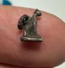 Picture of ANCIENT EGYPT. NEW KINGDOM TINY SILVER CAT AMULET (BASTET). 1400 - 1250 B.C