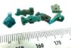 Picture of ANCIENT EGYPT, AMARNA FAIENCE AMULETS . LOT OF 6 . 1334 – 1325 BC .     1334 – 1325 BC . TIME OF KING TUTANKHAMUN