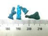 Picture of ANCIENT EGYPT, AMARNA FAIENCE AMULETS . LOT OF 4 . 1334 – 1325 BC .     1334 – 1325 BC . TIME OF KING TUTANKHAMUN