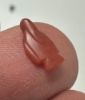 Picture of ANCIENT EGYPT, AMARNA RED JASPER DUCK AMULET . 1334 – 1325 BC .     1334 – 1325 BC . TIME OF KING TUTANKHAMUN