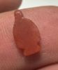 Picture of ANCIENT EGYPT, AMARNA RED JASPER DUCK AMULET . 1334 – 1325 BC .     1334 – 1325 BC . TIME OF KING TUTANKHAMUN